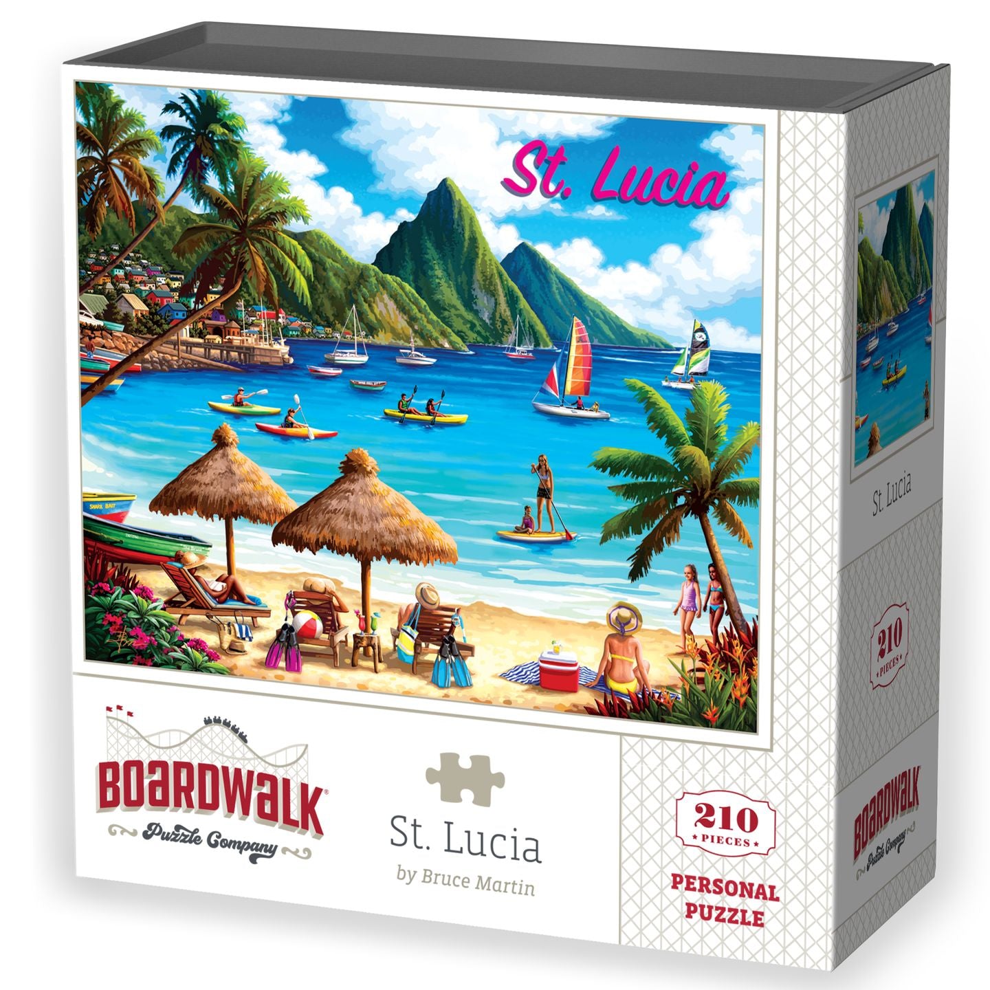 St. Lucia | 210 Piece Personal Puzzle