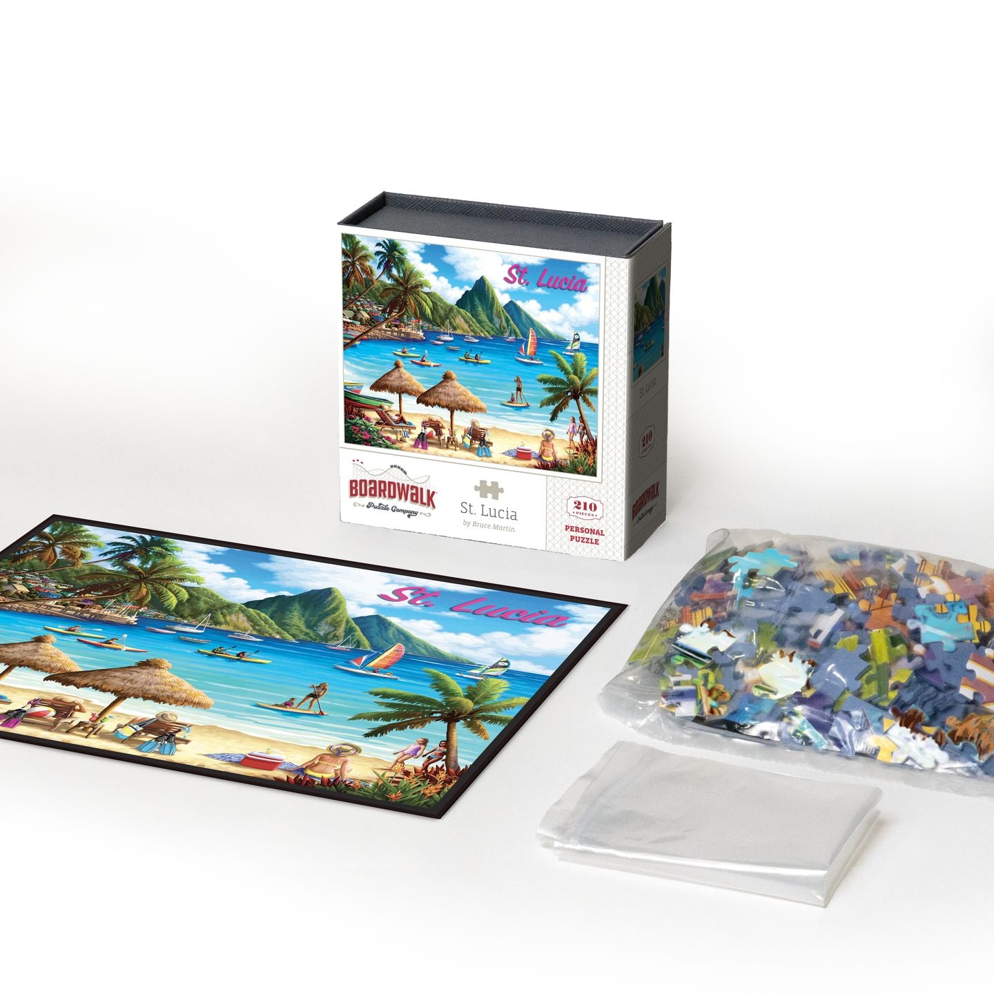 St. Lucia | 210 Piece Personal Puzzle