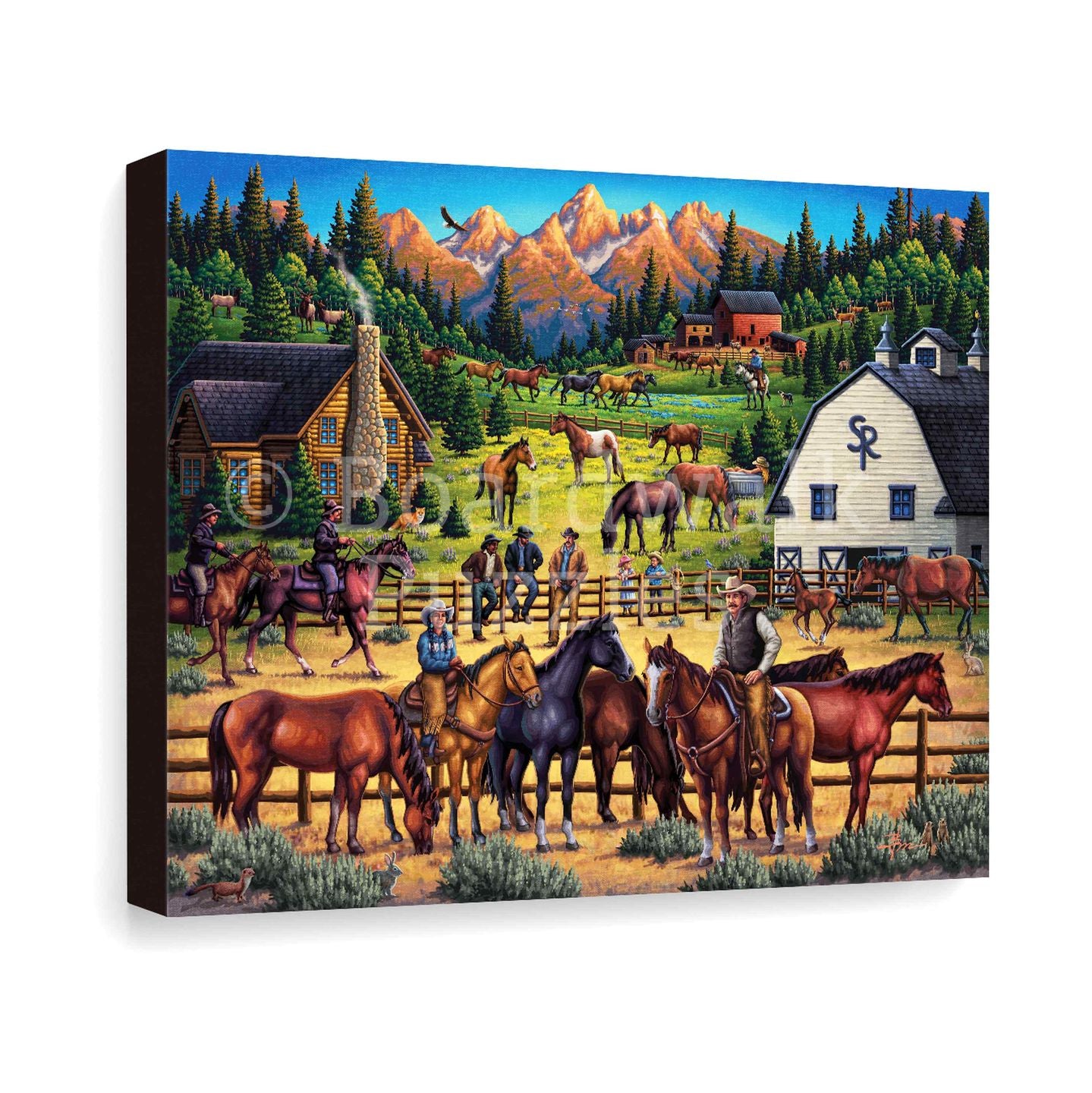 Sunrise Ranch - Boardwalk Fine Art