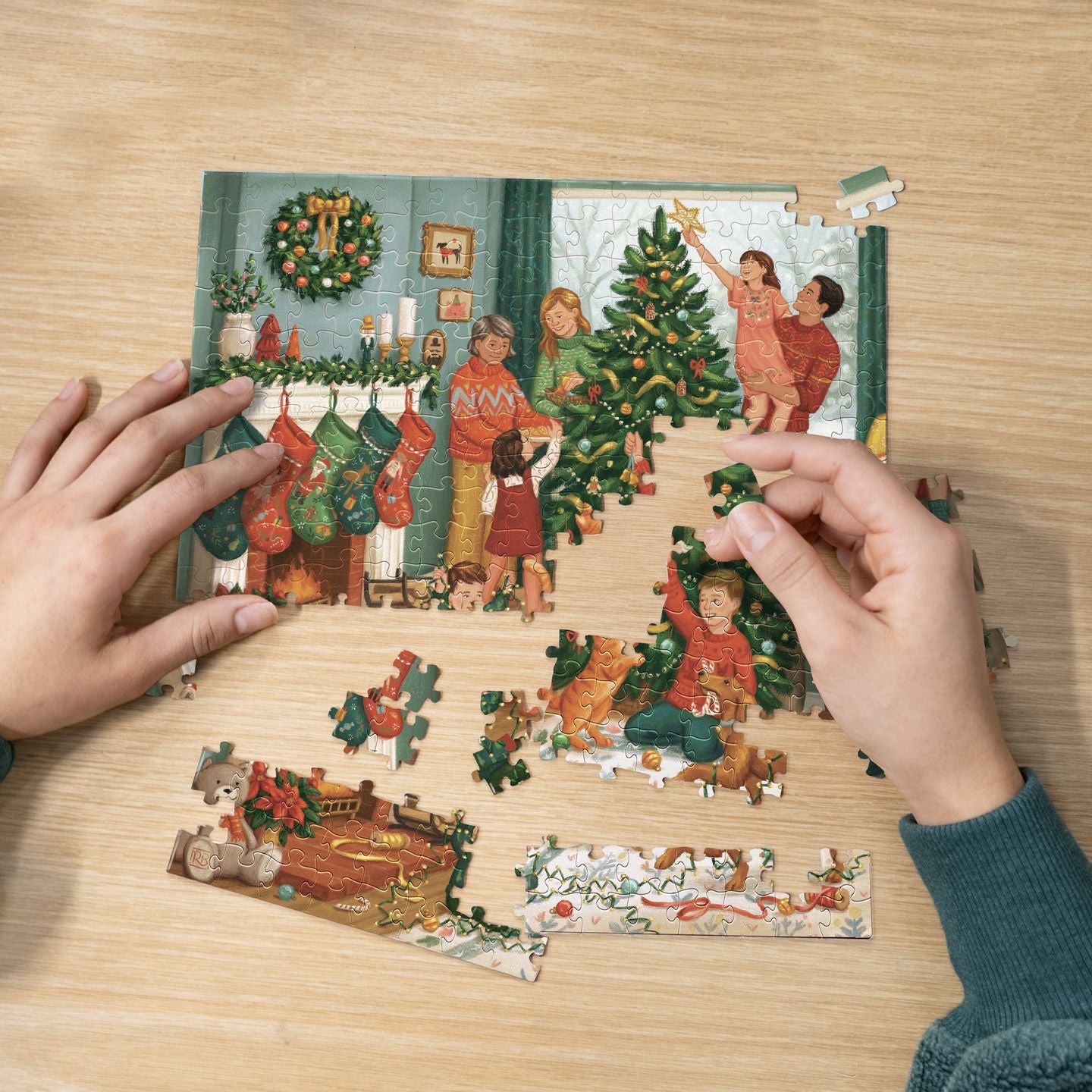Trimming the Tree | 210 Piece Personal Puzzle