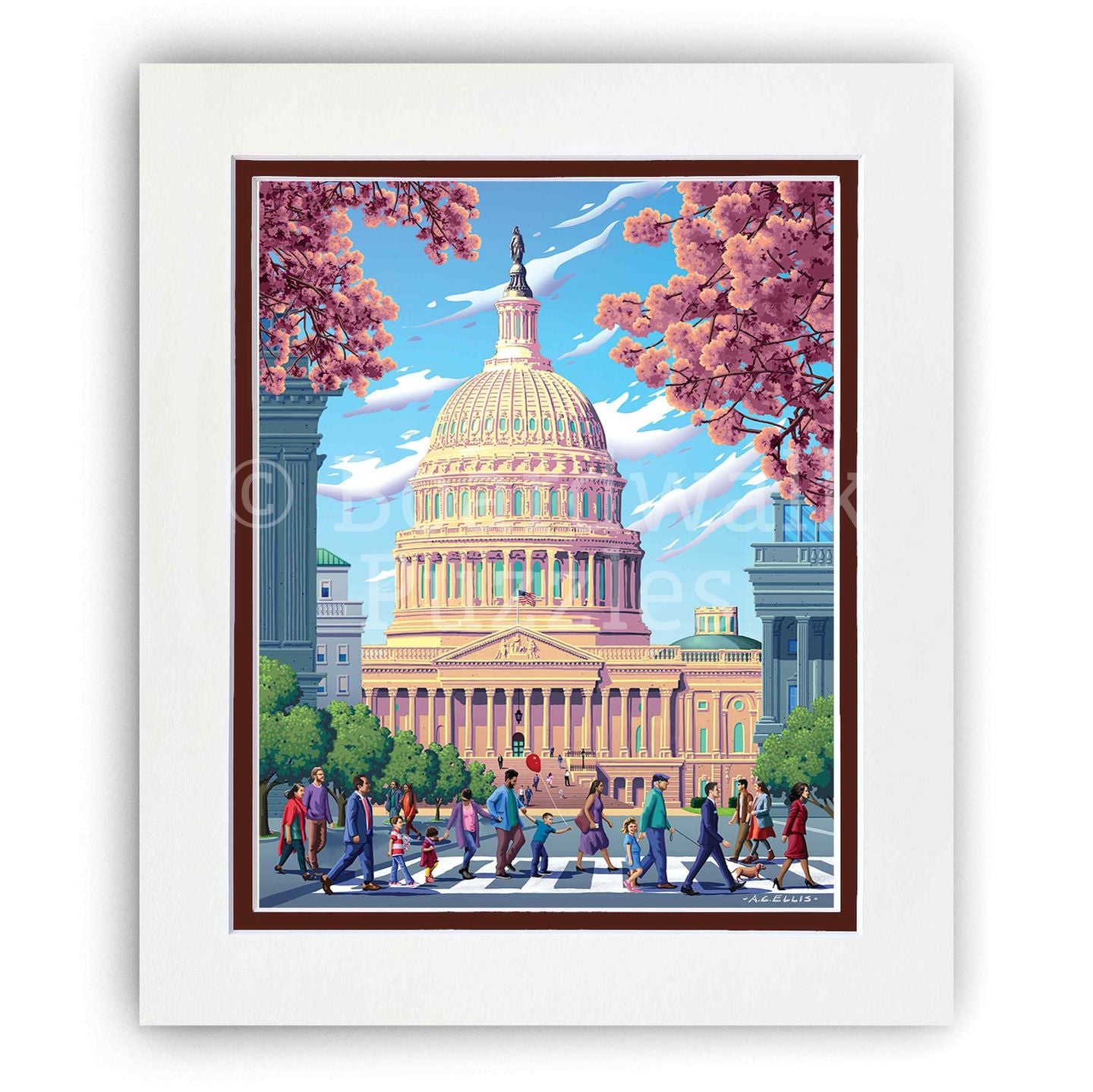U.S. Capitol - Boardwalk Fine Art