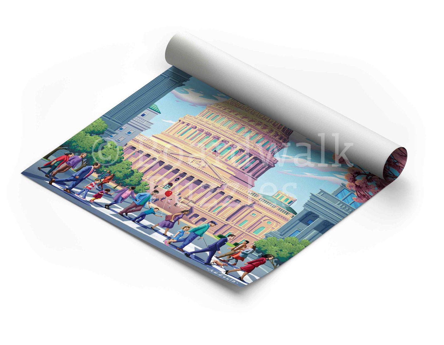 U.S. Capitol - Boardwalk Fine Art