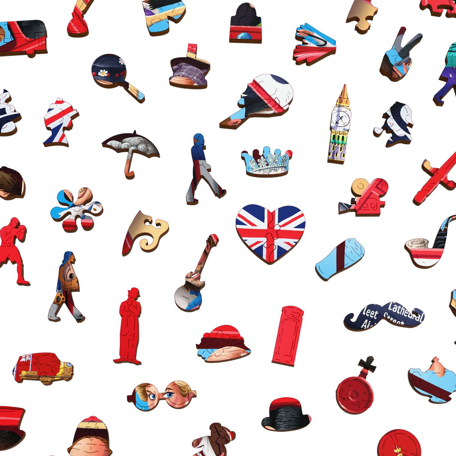 Double-Decker Bus | Luxury Wood Puzzle