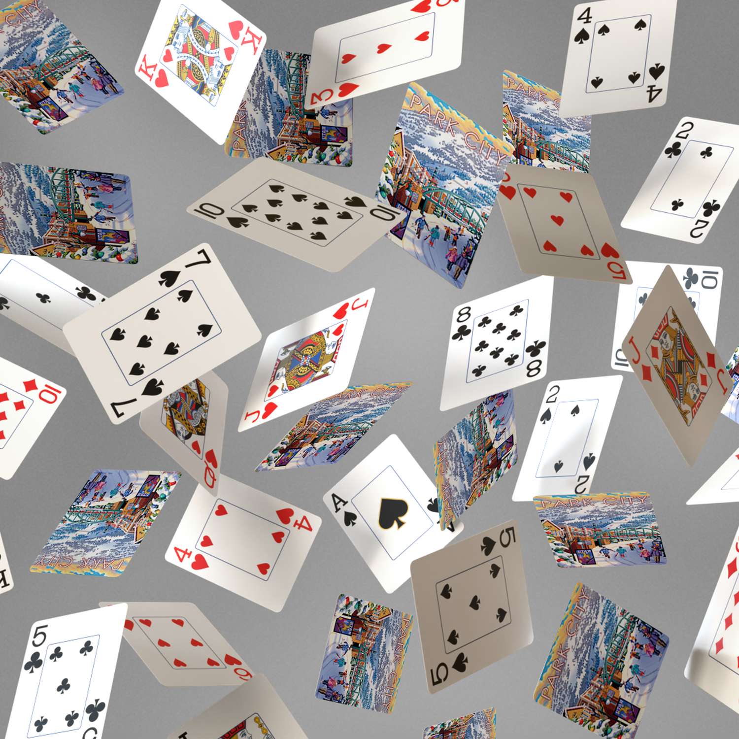 Park City Winter - Playing Cards