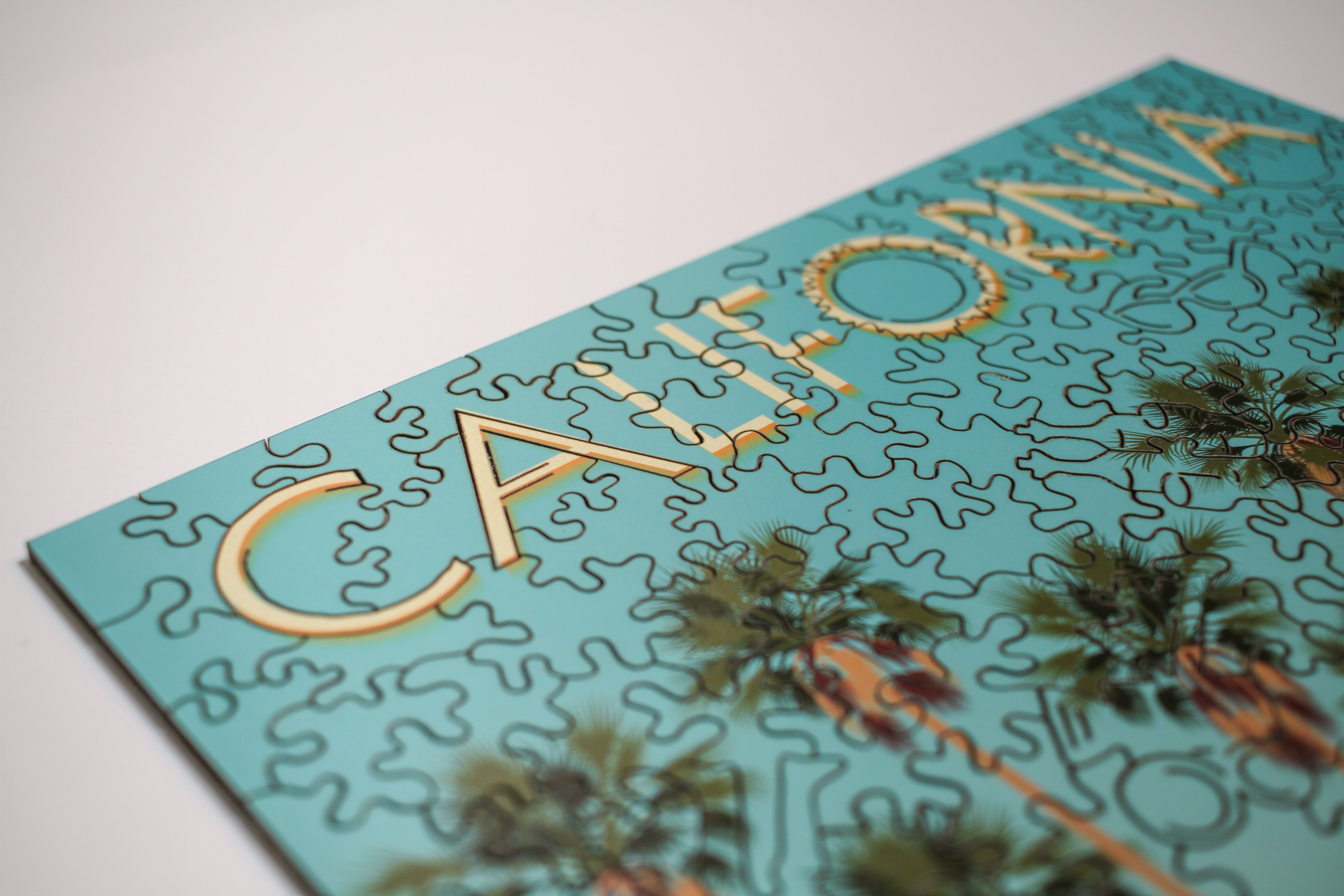 California | Luxury Wood Puzzle