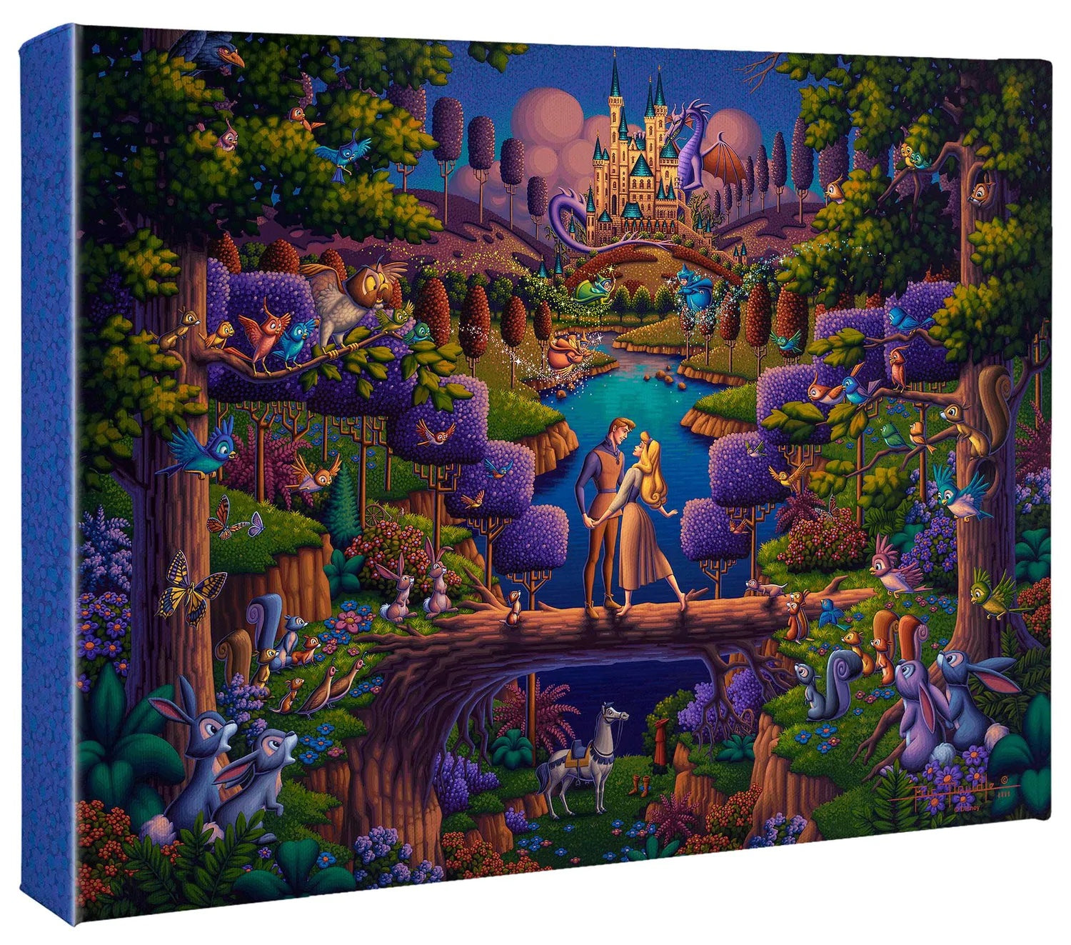 Sleeping Beauty - The Power of Love – 11" x 14" Gallery Wrapped Canvas