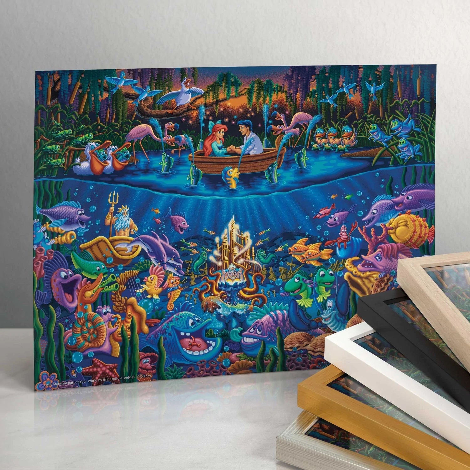 The Little Mermaid - Part of Your World – 11" x 14" Art Print