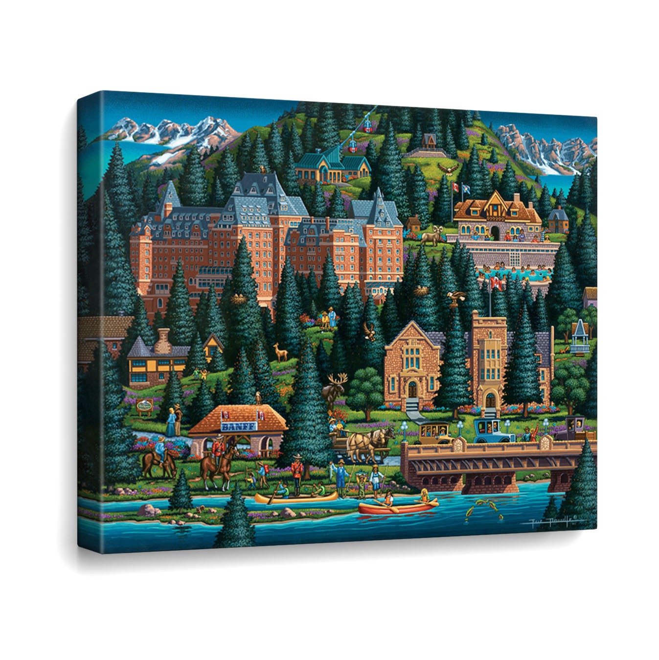 Banff Canvas Gallery Wrap