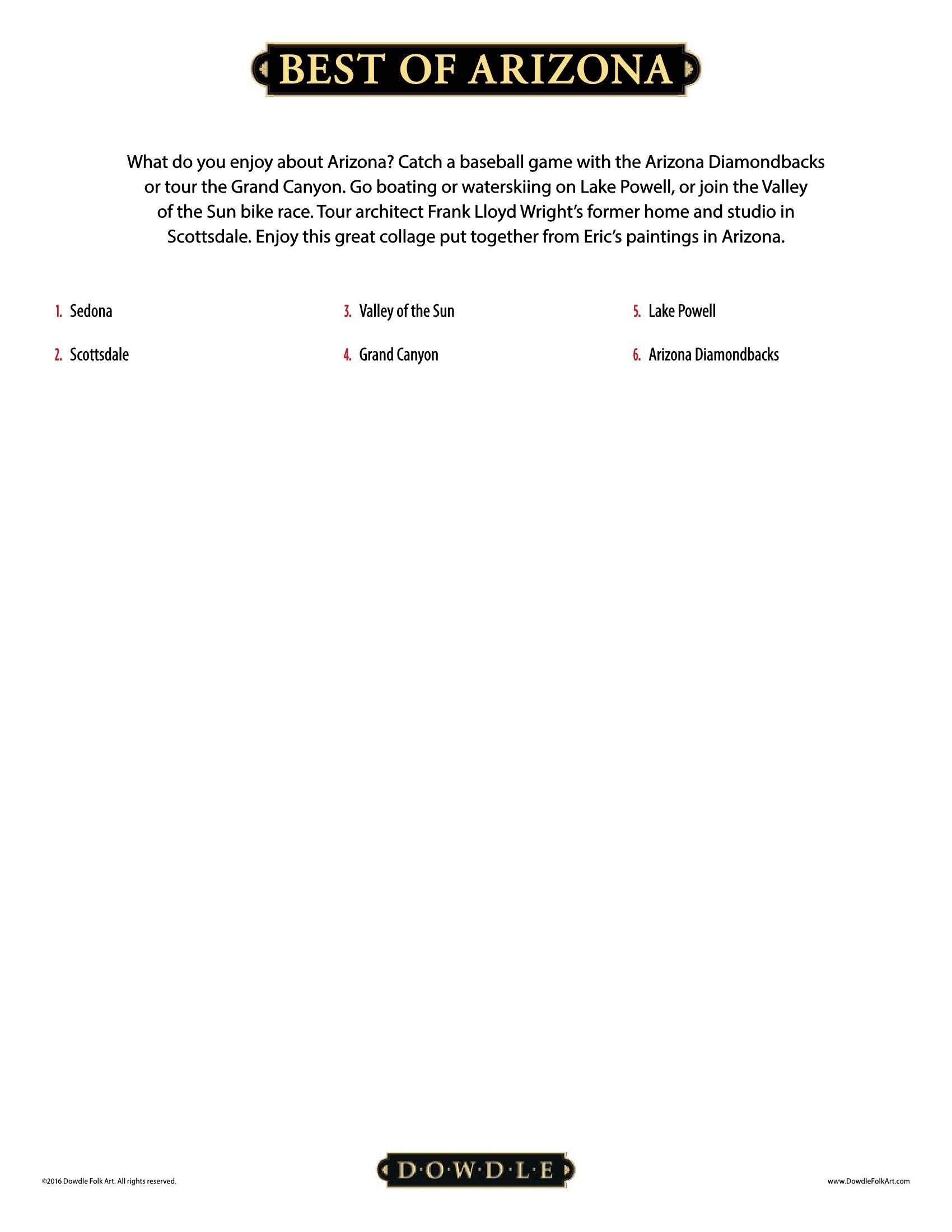 Best of Arizona Canvas Gallery Wrap