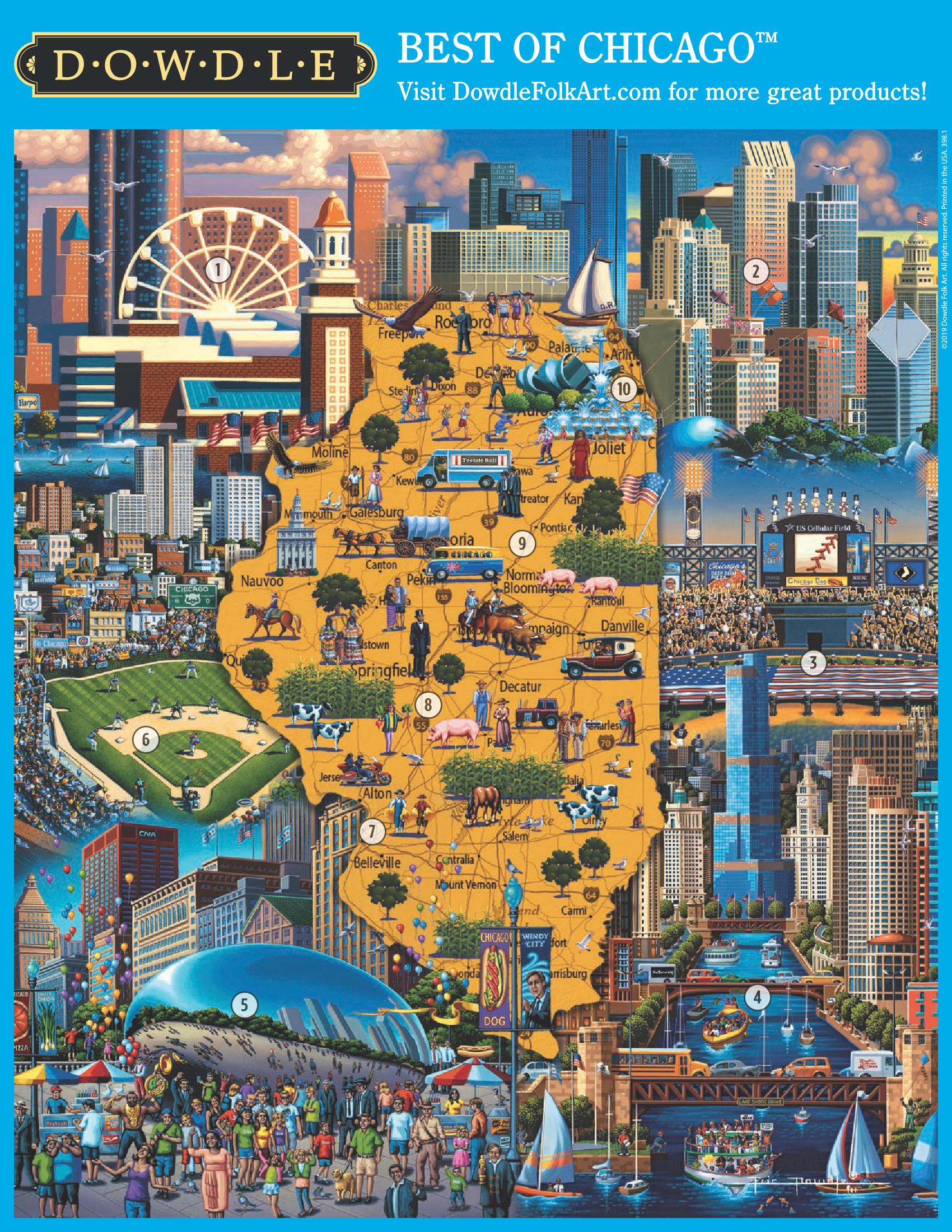 Best of Chicago Canvas Gallery Wrap