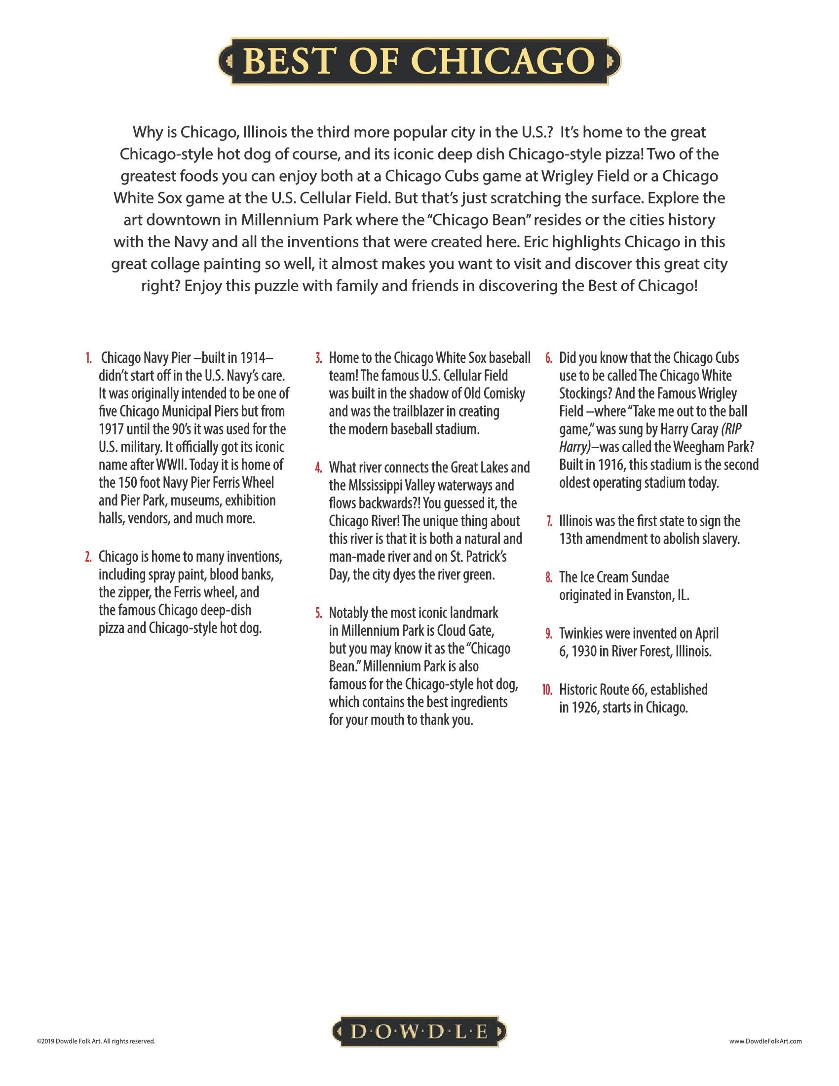 Best of Chicago Canvas Gallery Wrap