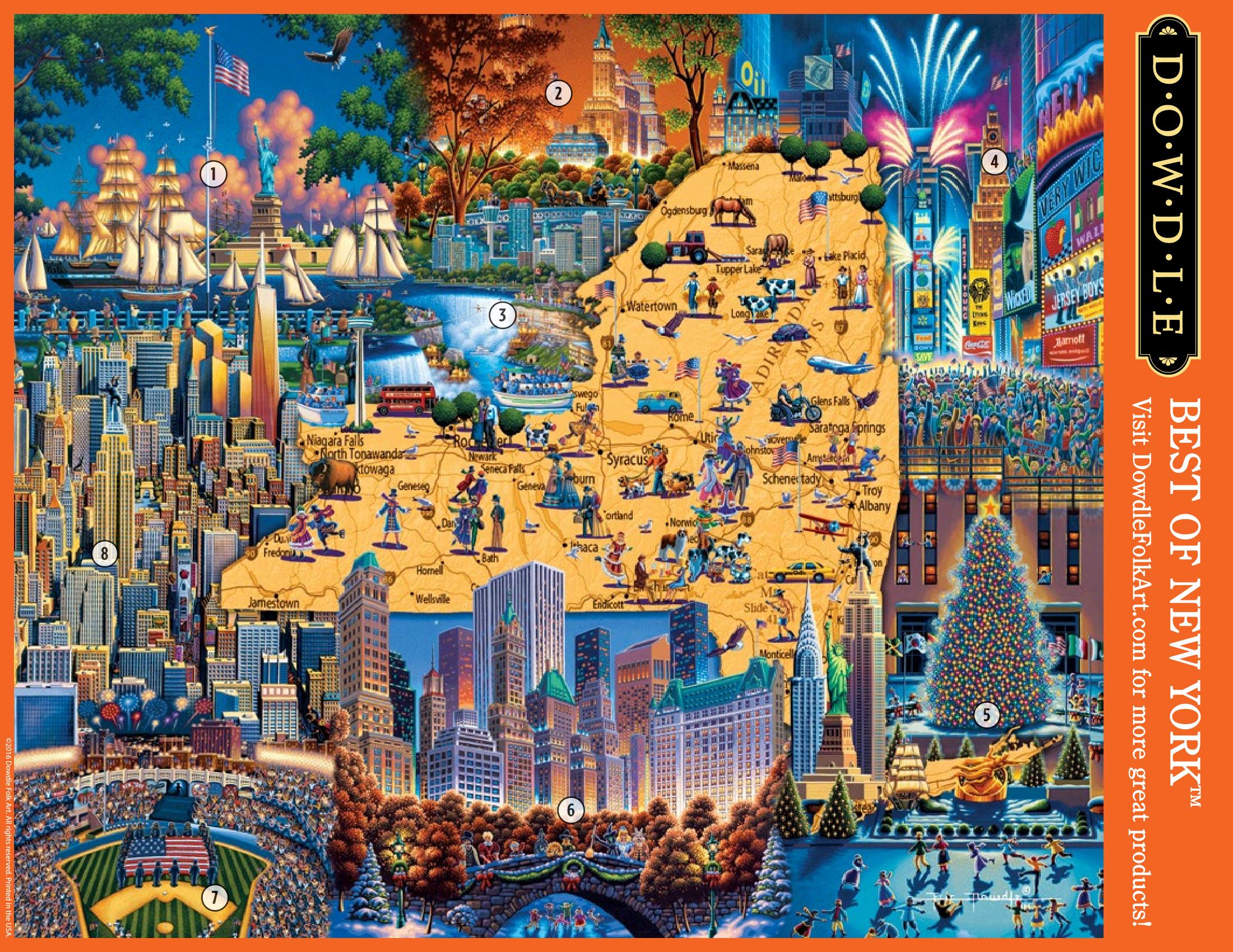 Best of New York Canvas Gallery Wrap