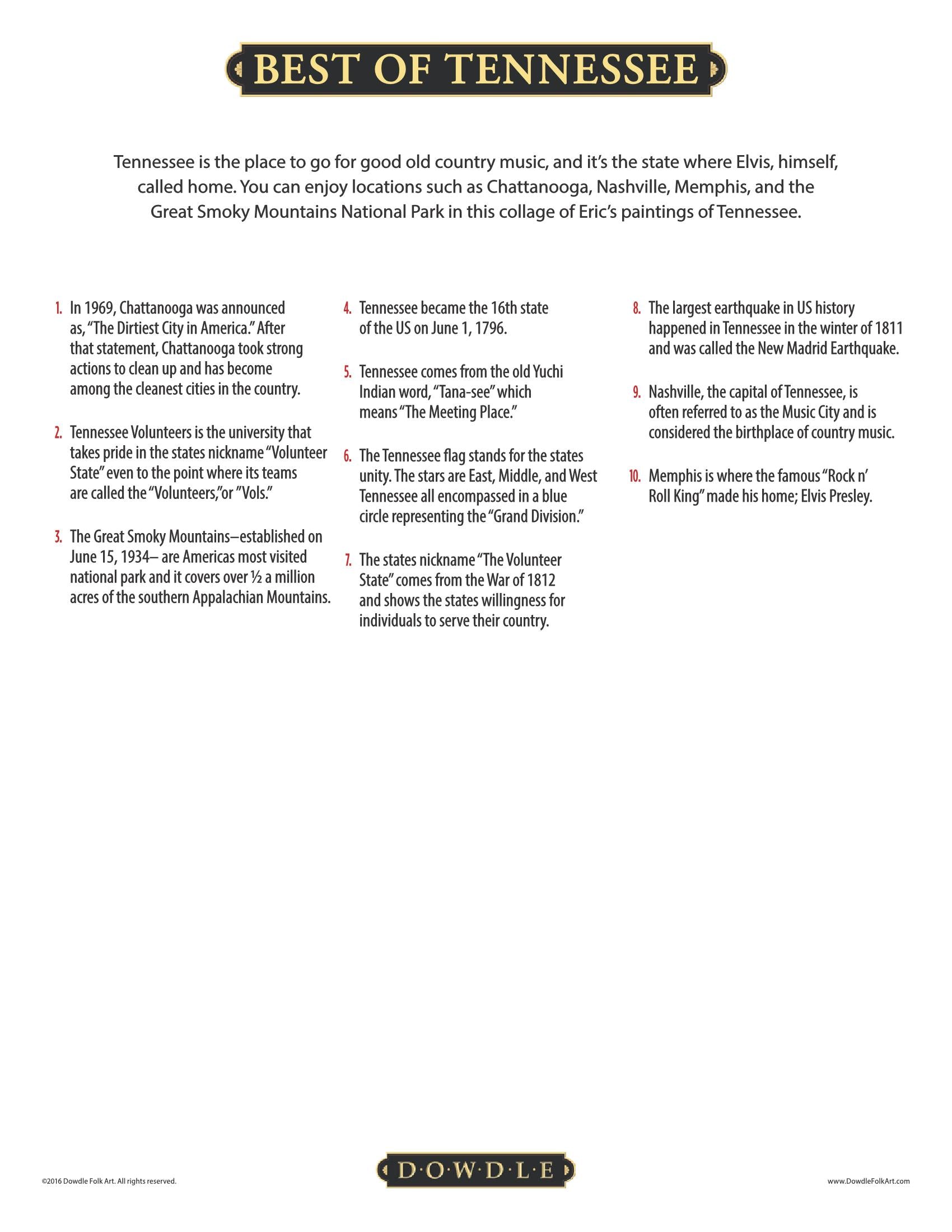 Best of Tennessee | 500 Piece