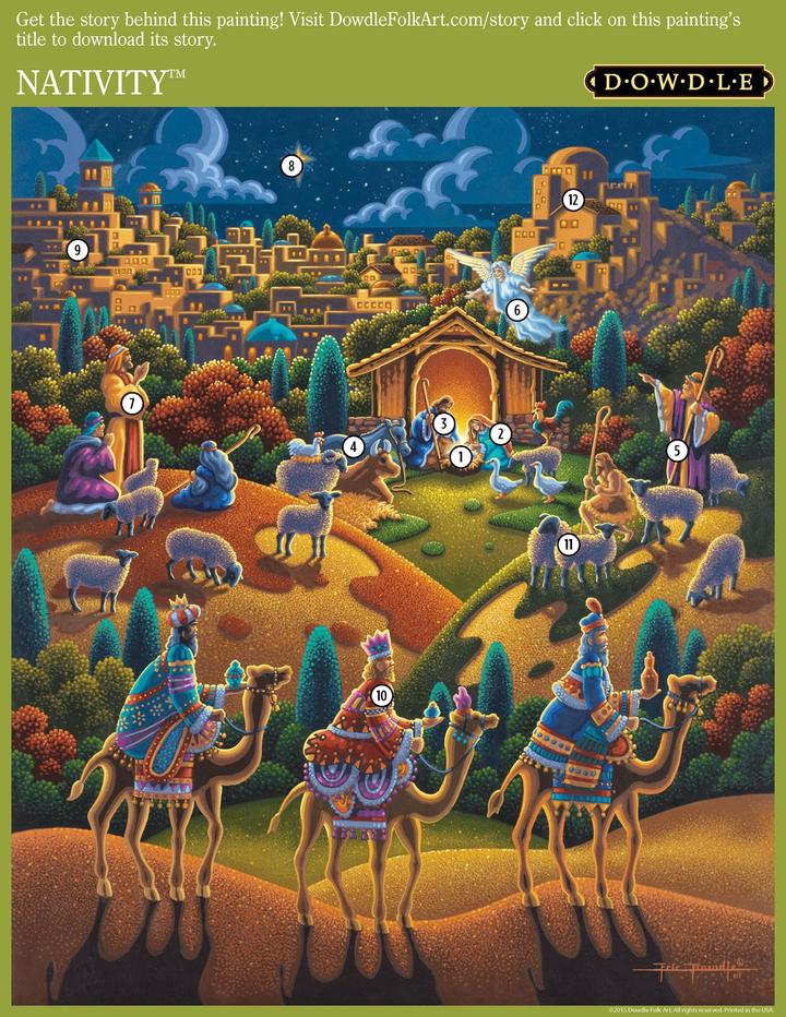 Nativity - Mini Puzzle - 250 Piece