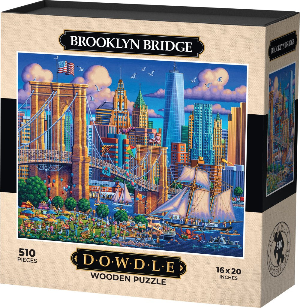 Brooklyn Bridge - Wooden Puzzle