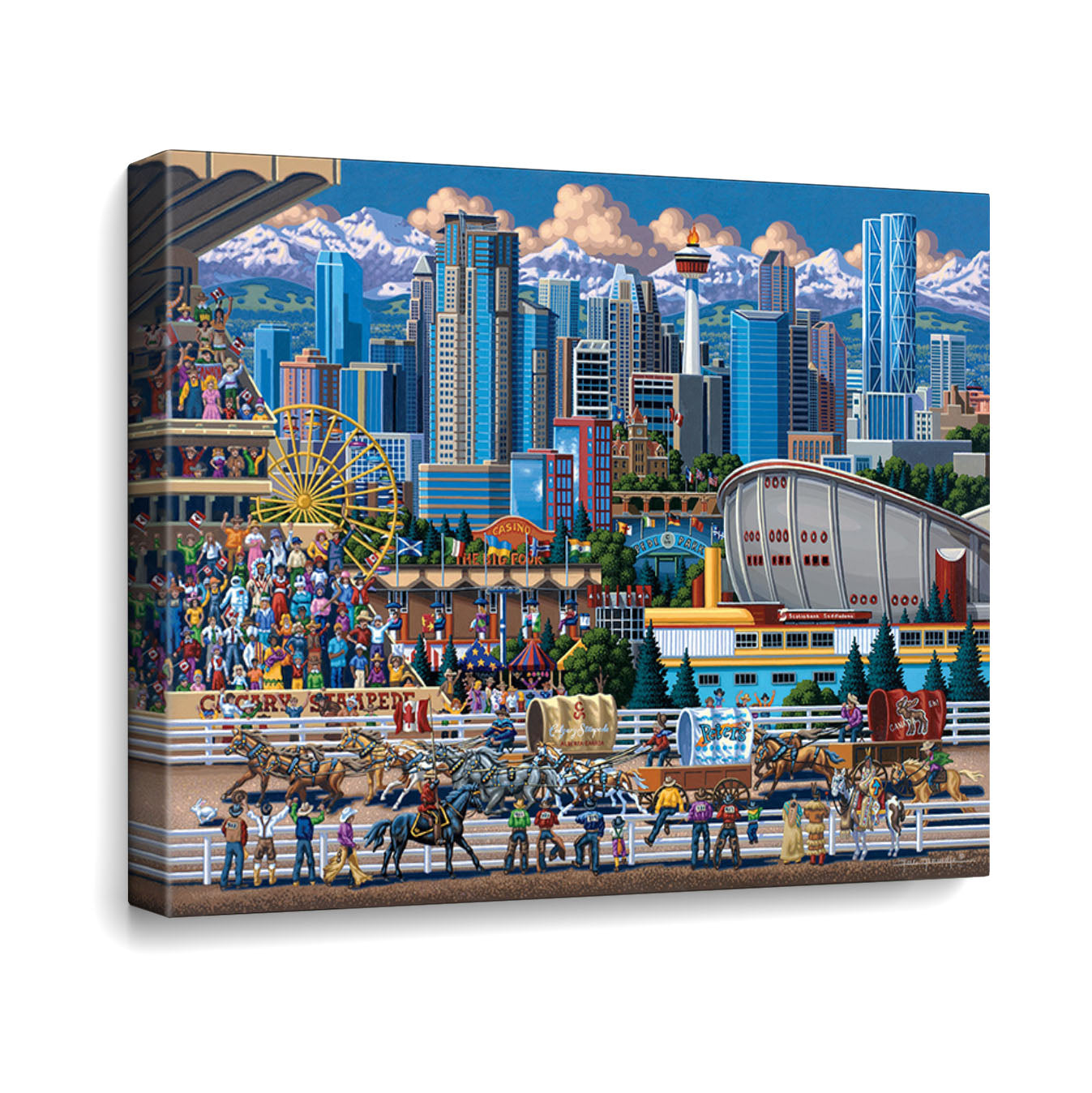 Calgary Canvas Gallery Wrap