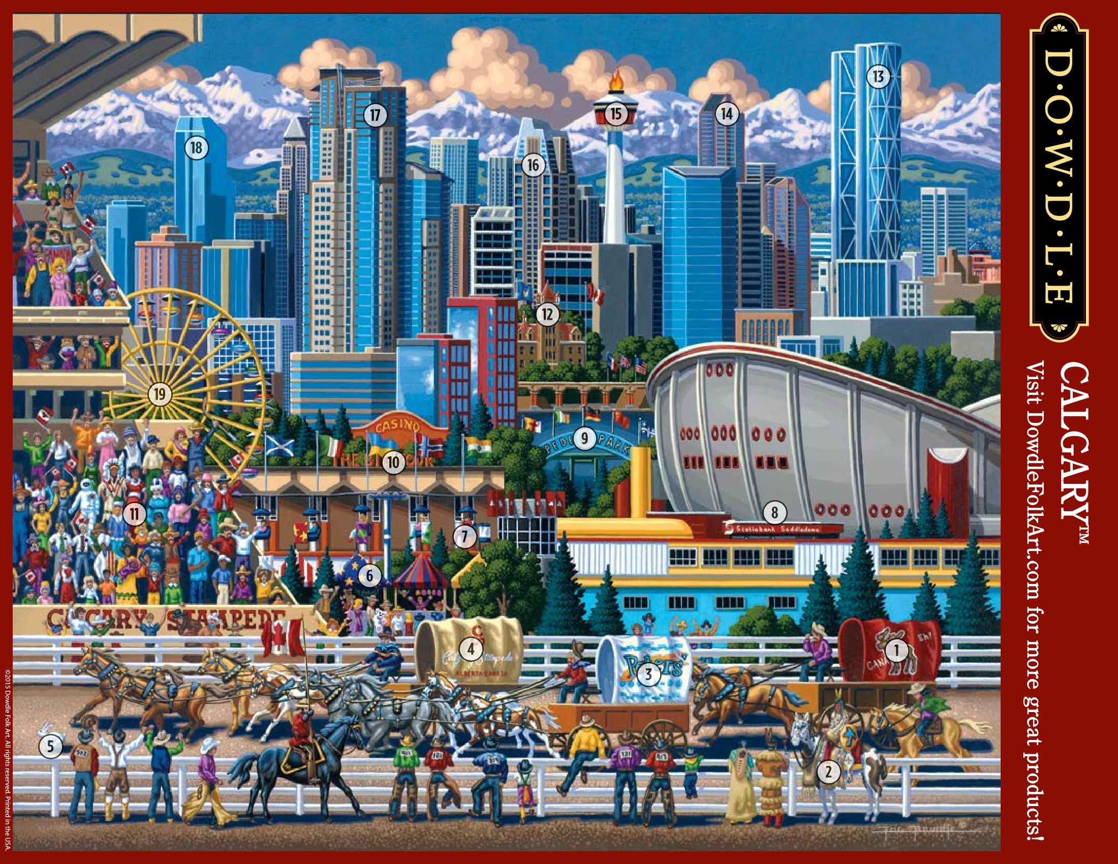 Calgary Canvas Gallery Wrap