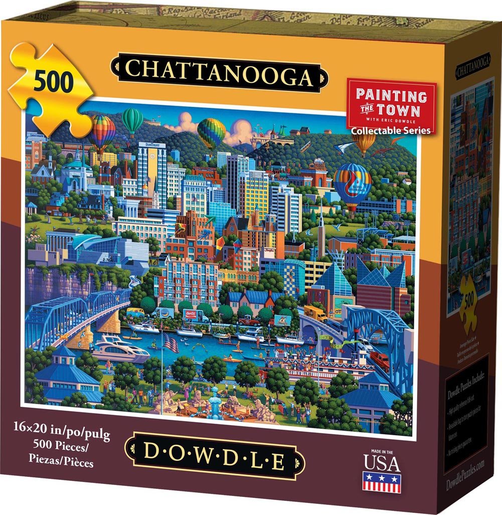 Chattanooga - 500 Piece Dowdle Jigsaw Puzzle