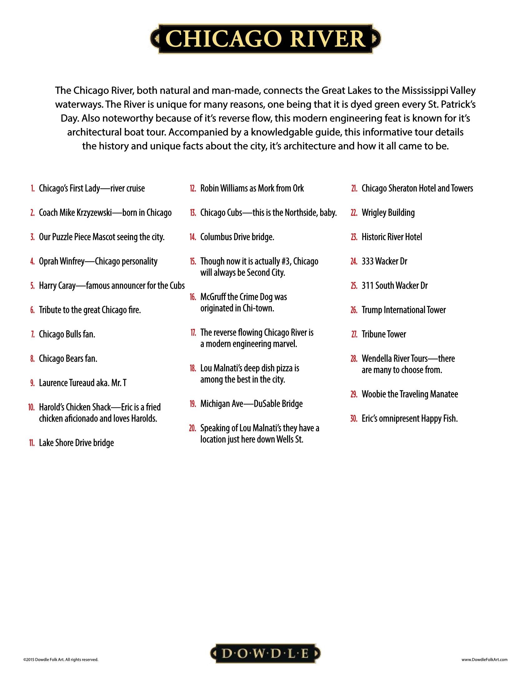 Chicago River Canvas Gallery Wrap