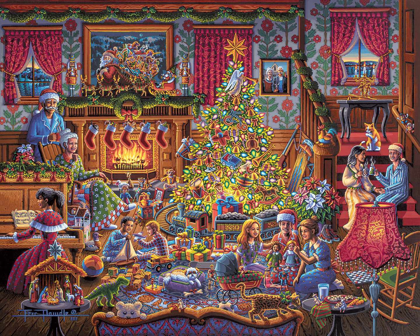 Christmas Morning | Dowdle Fine Art