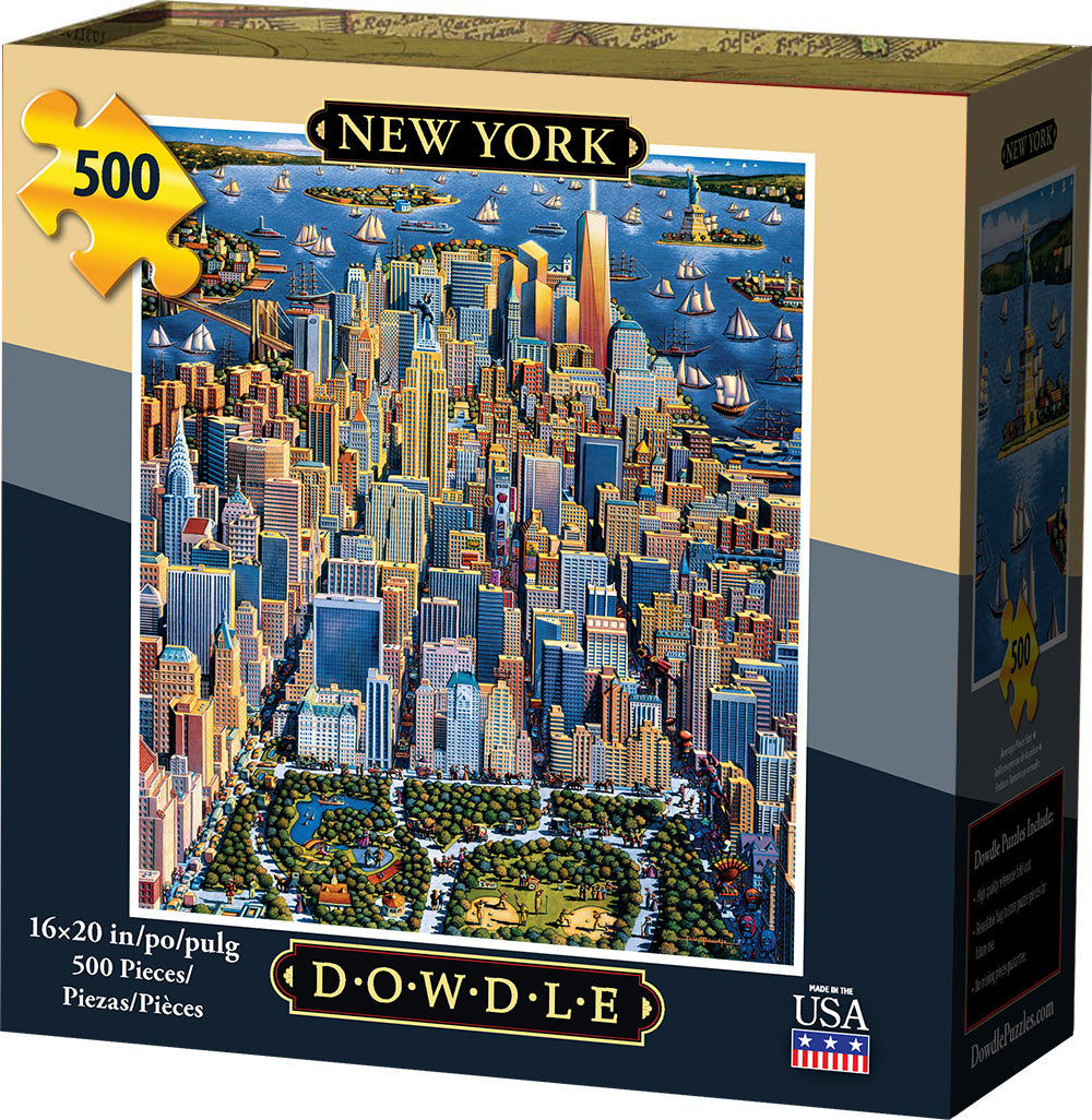 New York - 500 Piece Dowdle Jigsaw Puzzle