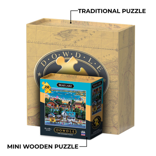 Bear Lake - Mini Puzzle - 250 Piece
