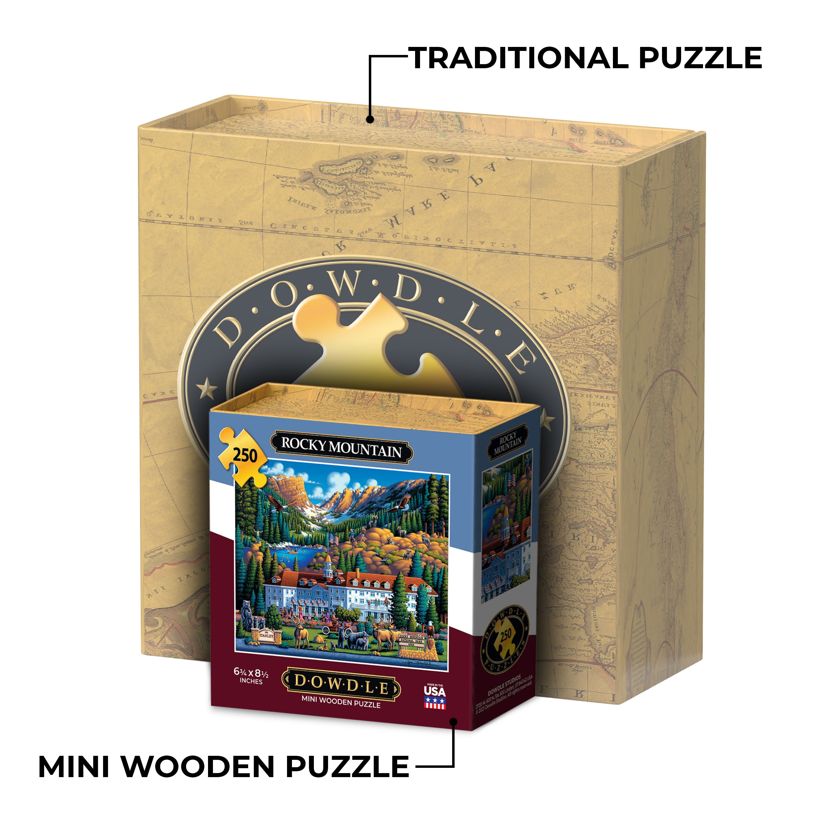Rocky Mountain National Park - Mini Puzzle - 250 Piece