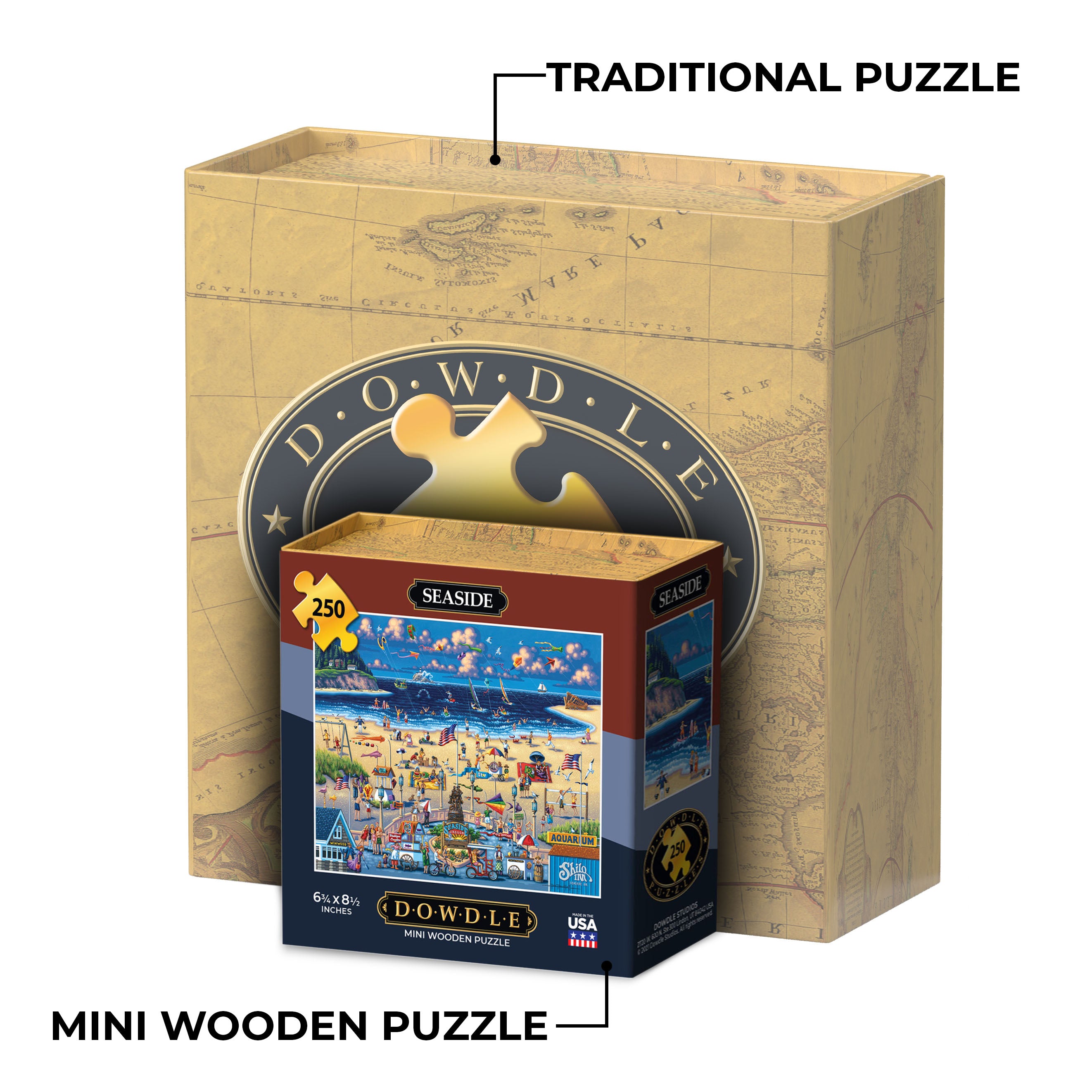 Seaside - Mini Puzzle - 250 Piece