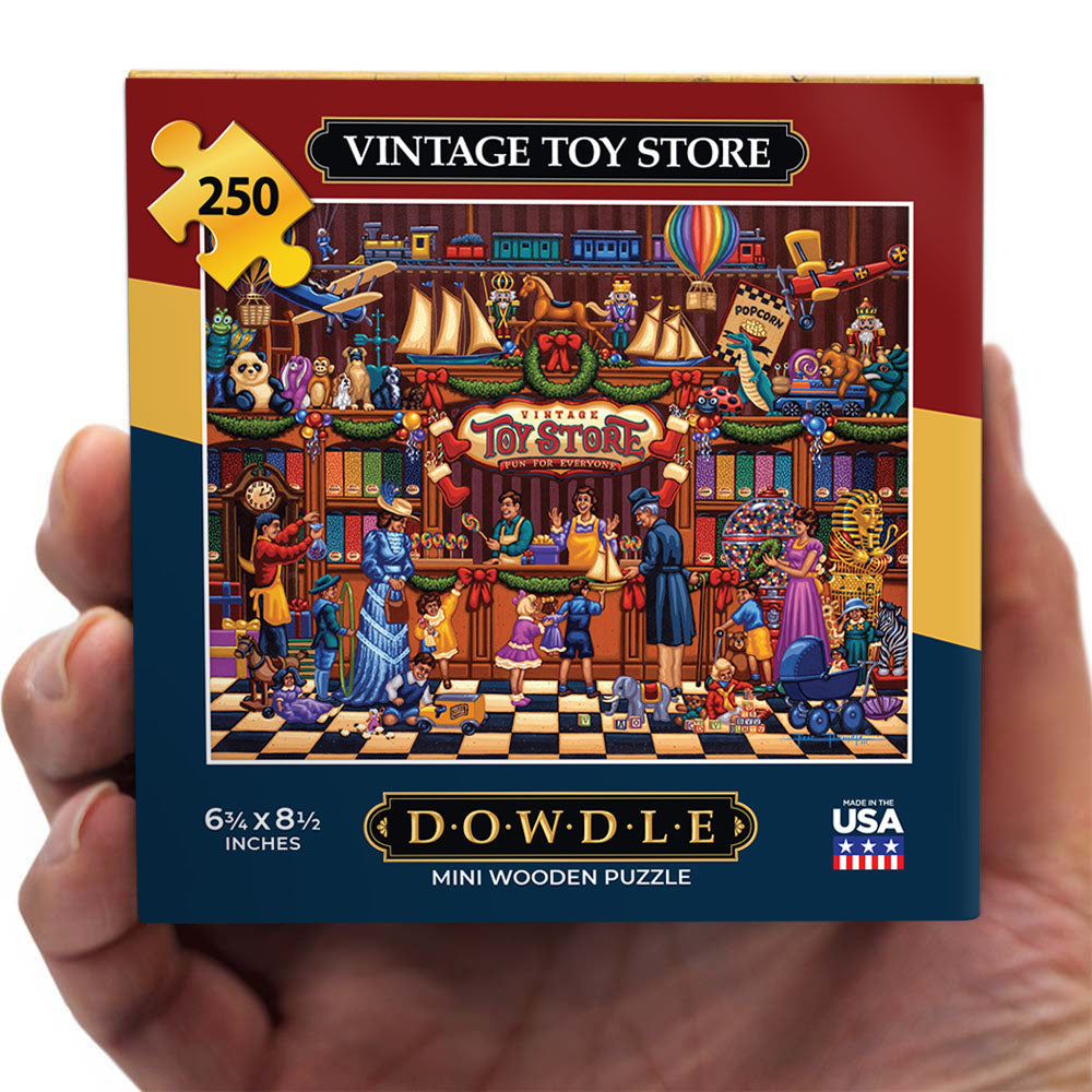 Vintage Toy Store - Dowdle Mini Jigsaw Puzzle - 250 Piece