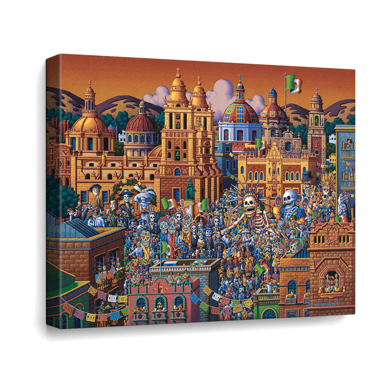 Day of the Dead Canvas Gallery Wrap