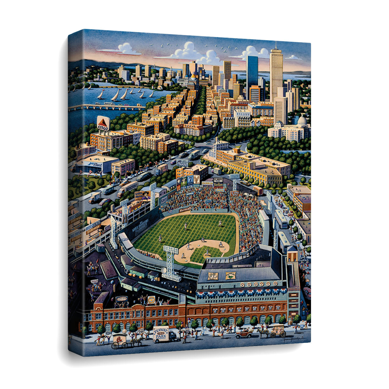 Fenway Park Canvas Gallery Wrap