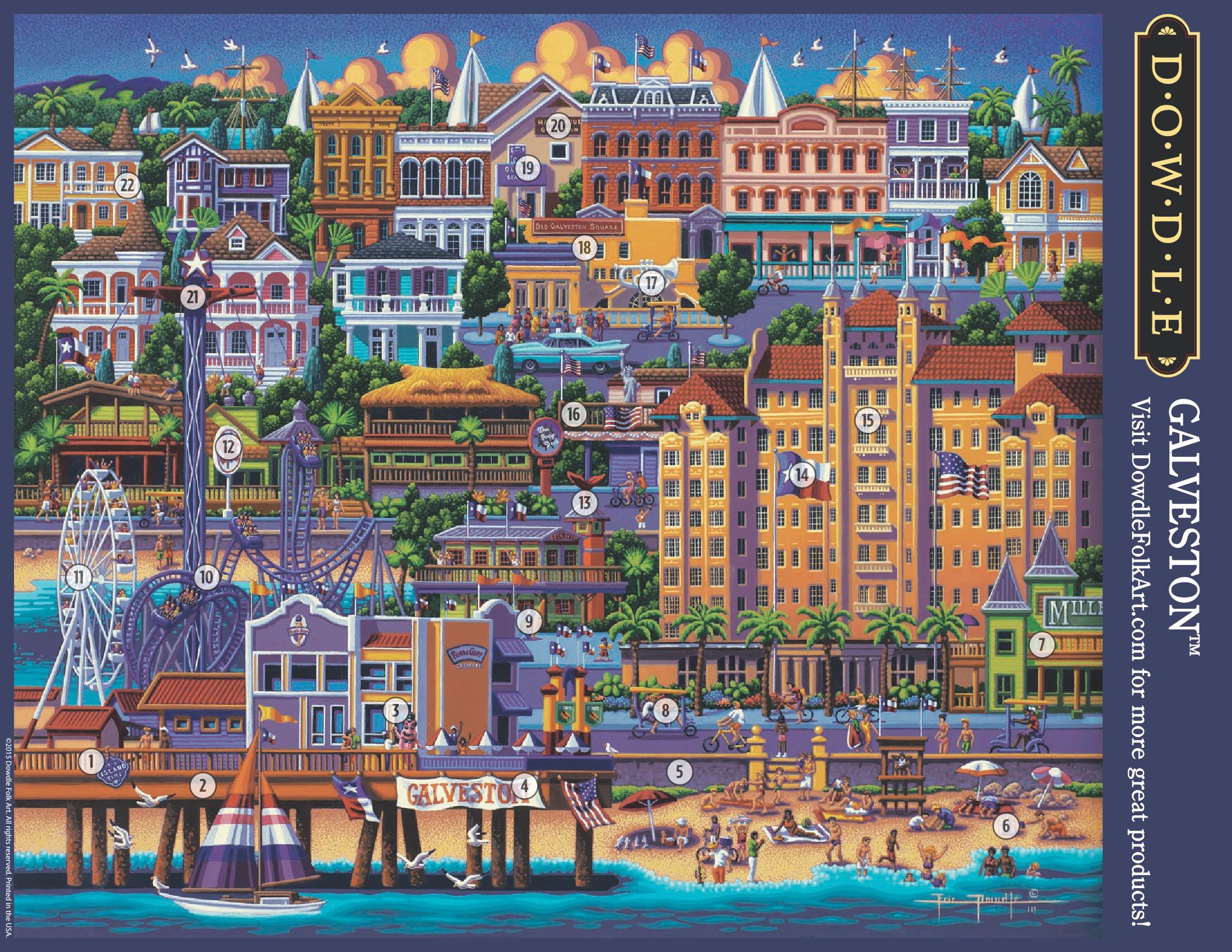 Galveston Canvas Gallery Wrap