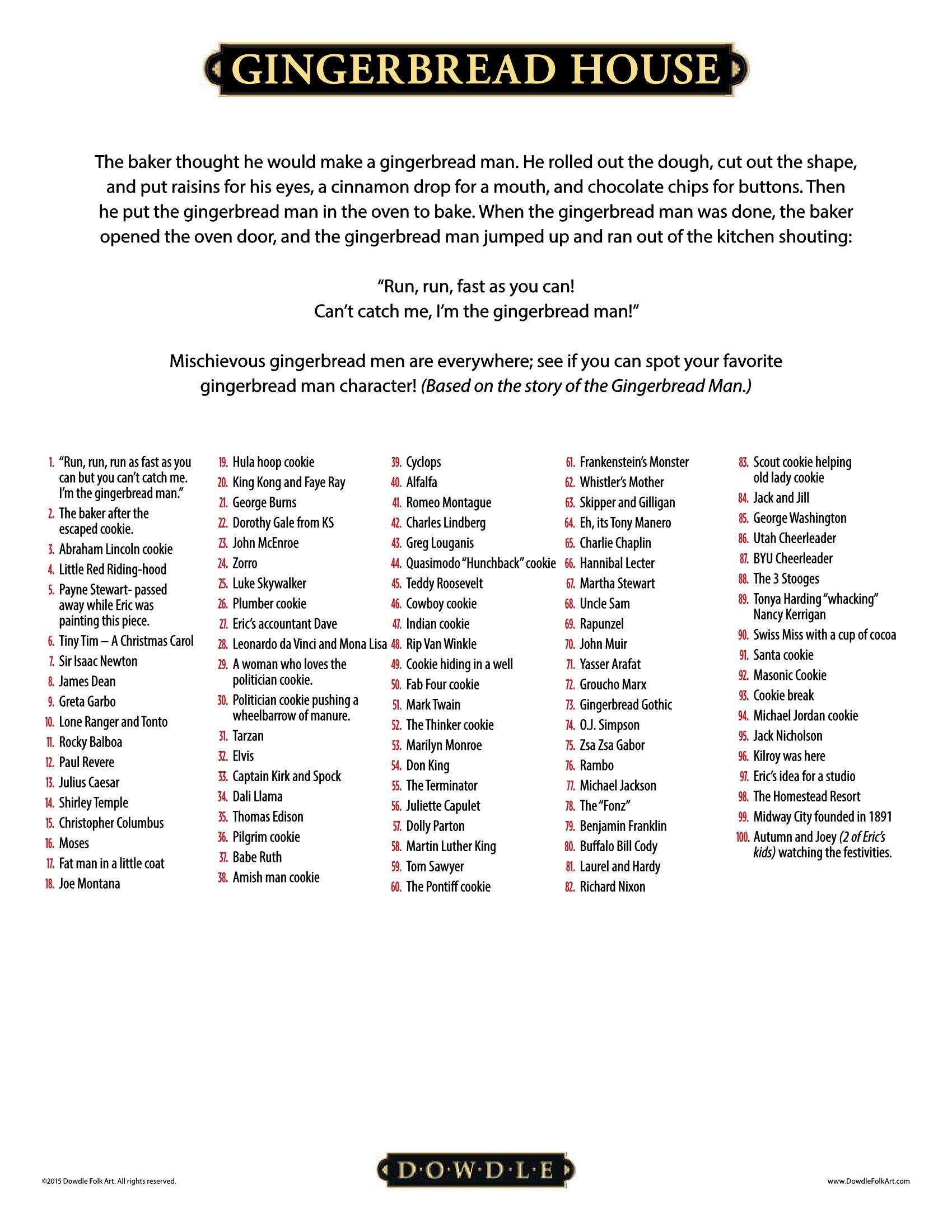 Gingerbread House Canvas Gallery Wrap