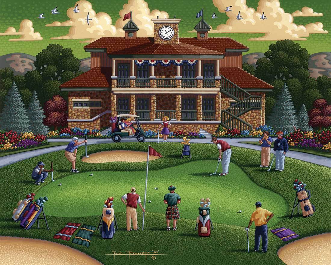 Golf at Thanksgiving Point Fine Art