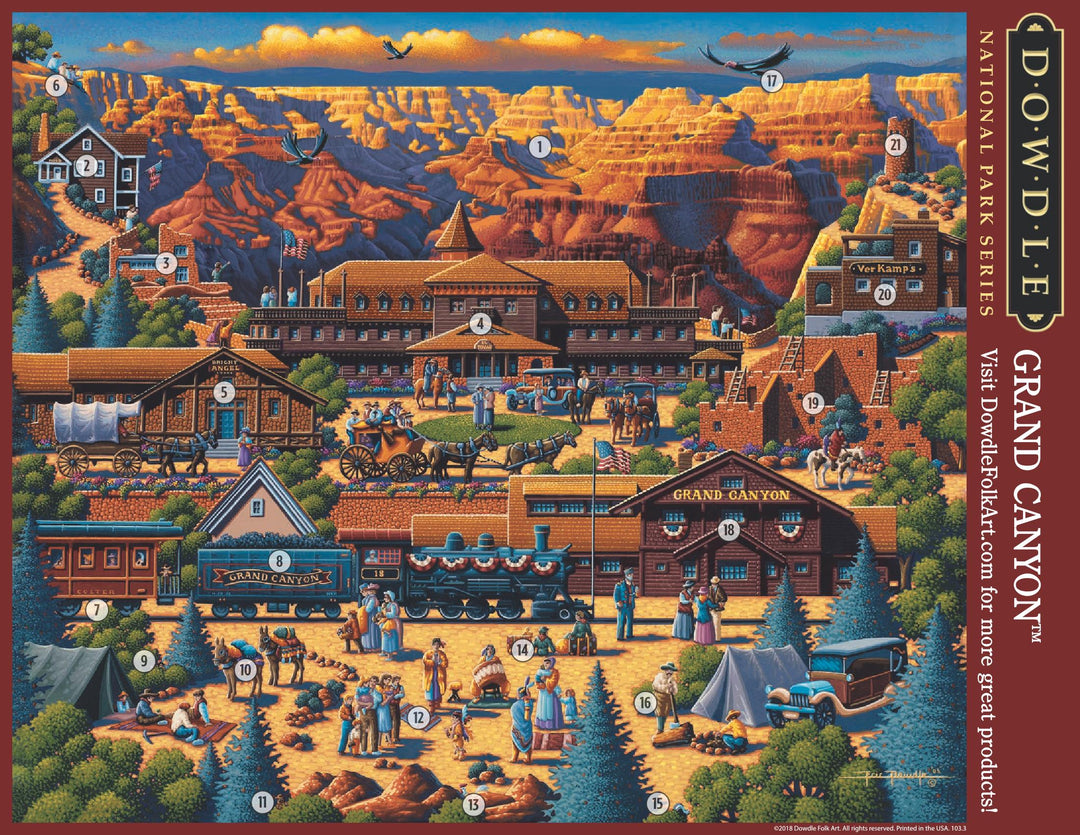 Grand Canyon - Mini Puzzle - 250 Piece