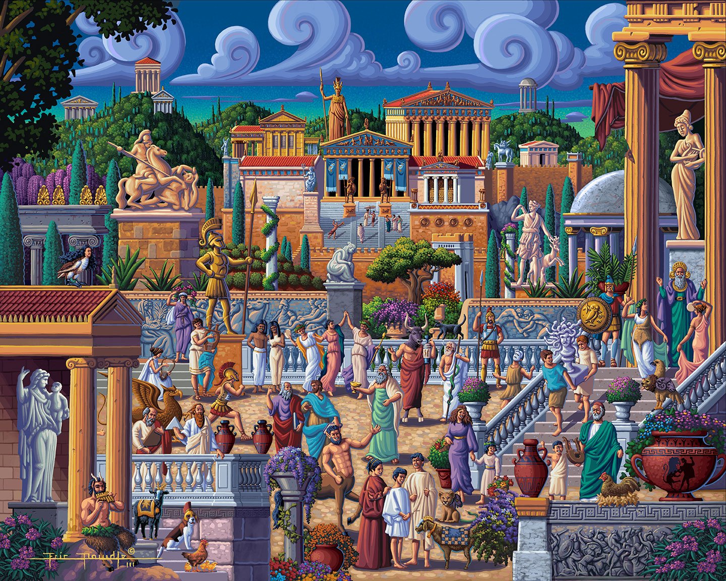Greece - Mini Puzzle - 250 Piece