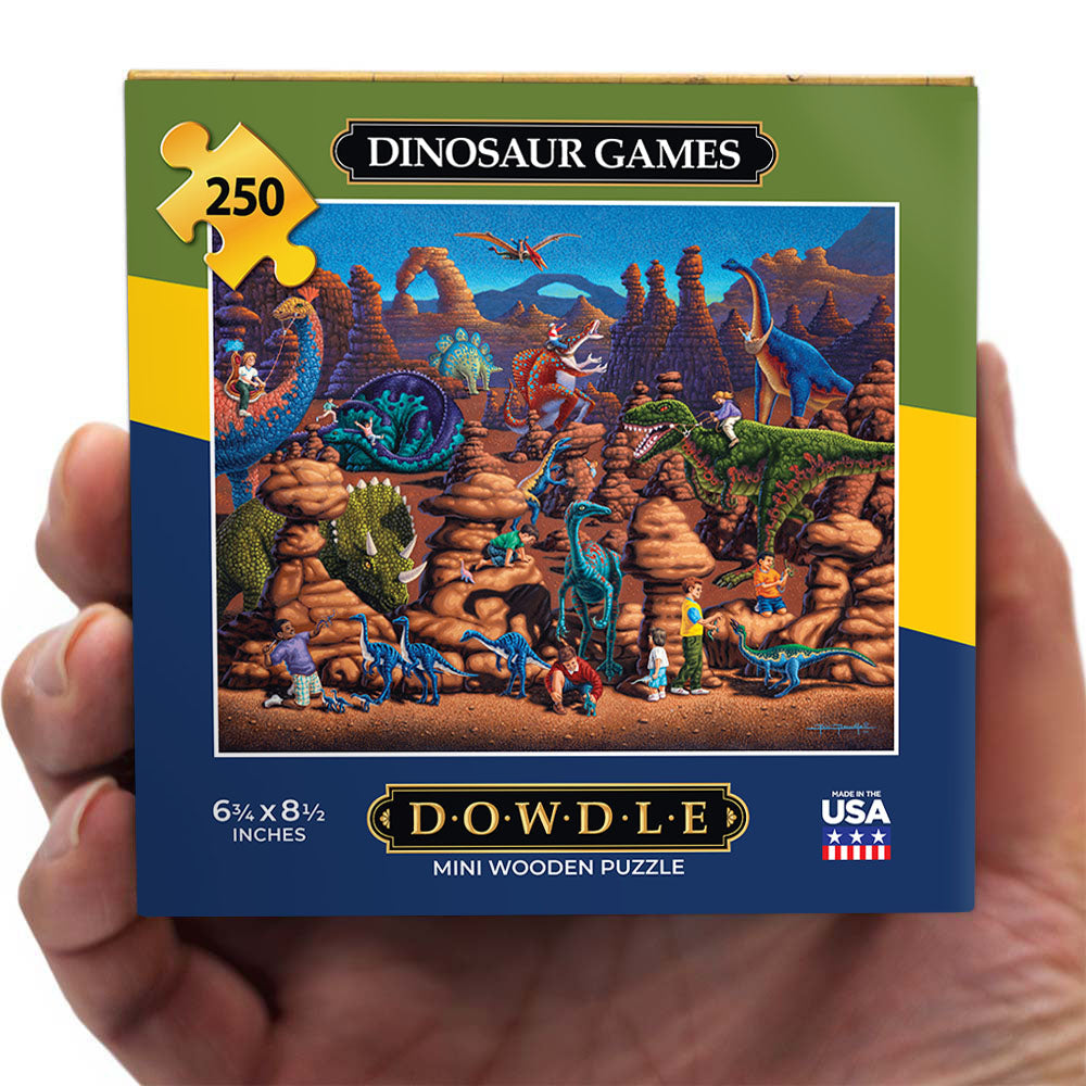 Dinosaur Games - Mini Puzzle - 250 Piece