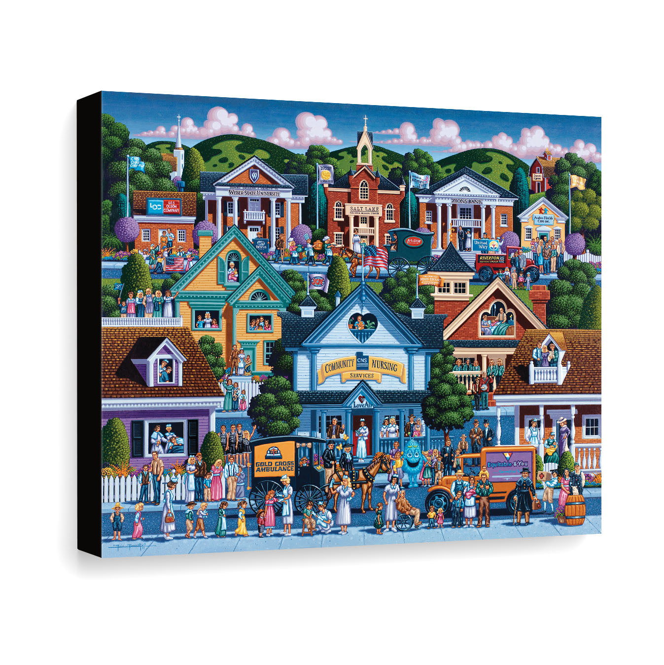 Healing our Community - Canvas Gallery Wrap