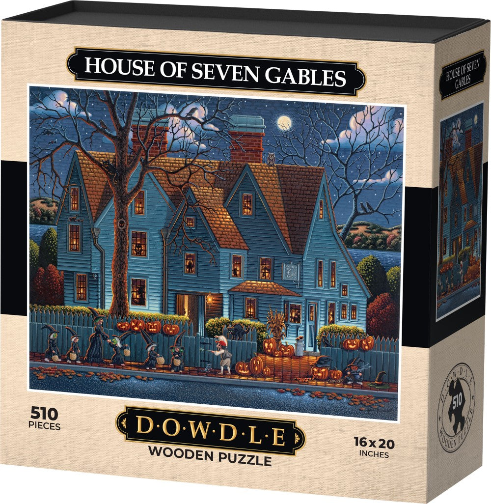 House of Seven Gables - Wooden Puzzle