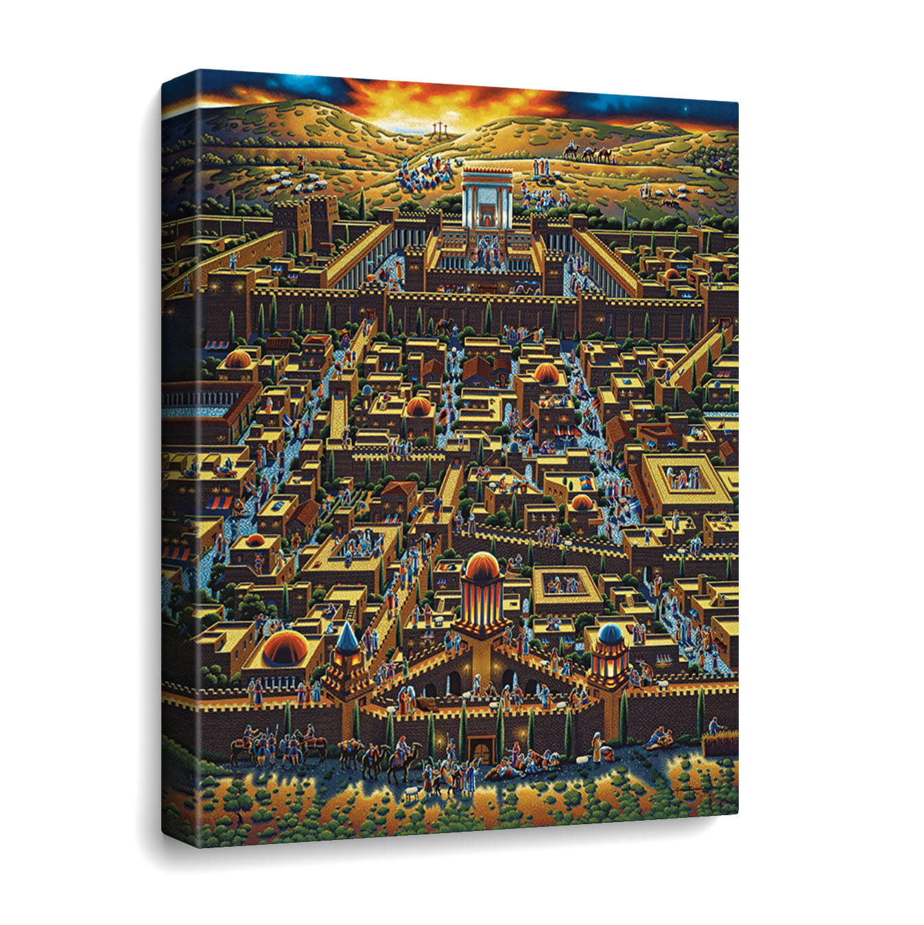 Jerusalem Canvas Gallery Wrap