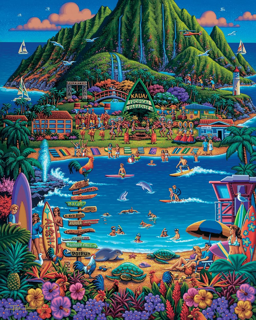 Kauai - Wooden Puzzle
