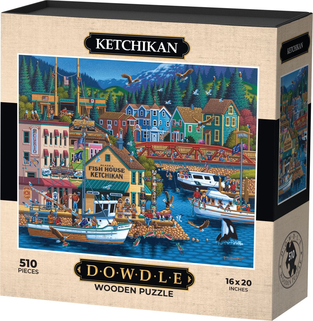 Ketchikan - Wooden Puzzle