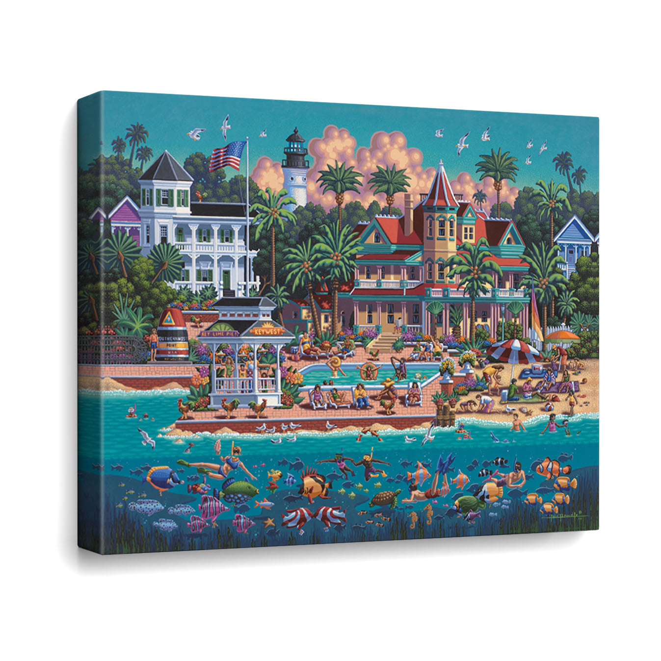 Key West Canvas Gallery Wrap