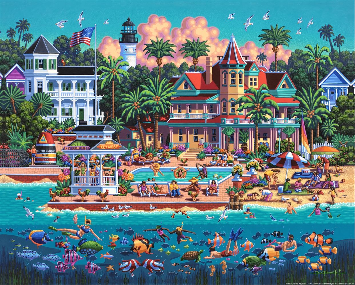 Key West - Wooden Puzzle