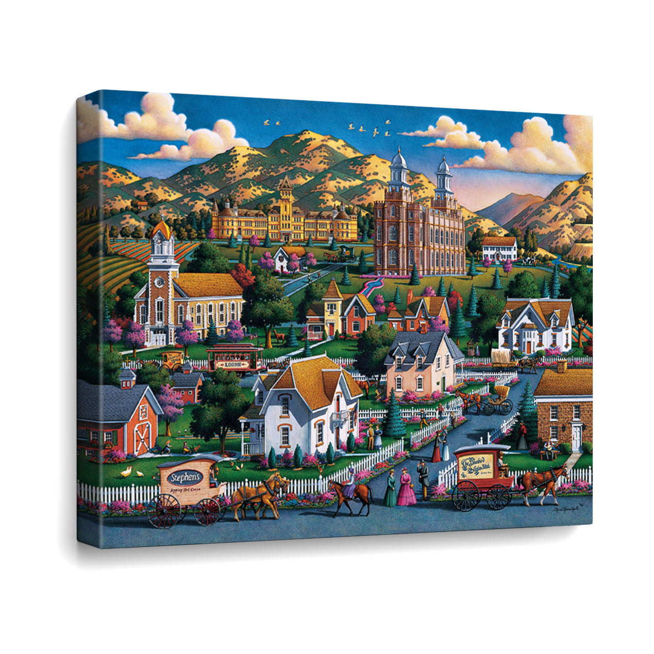 Logan Summer Canvas Gallery Wrap