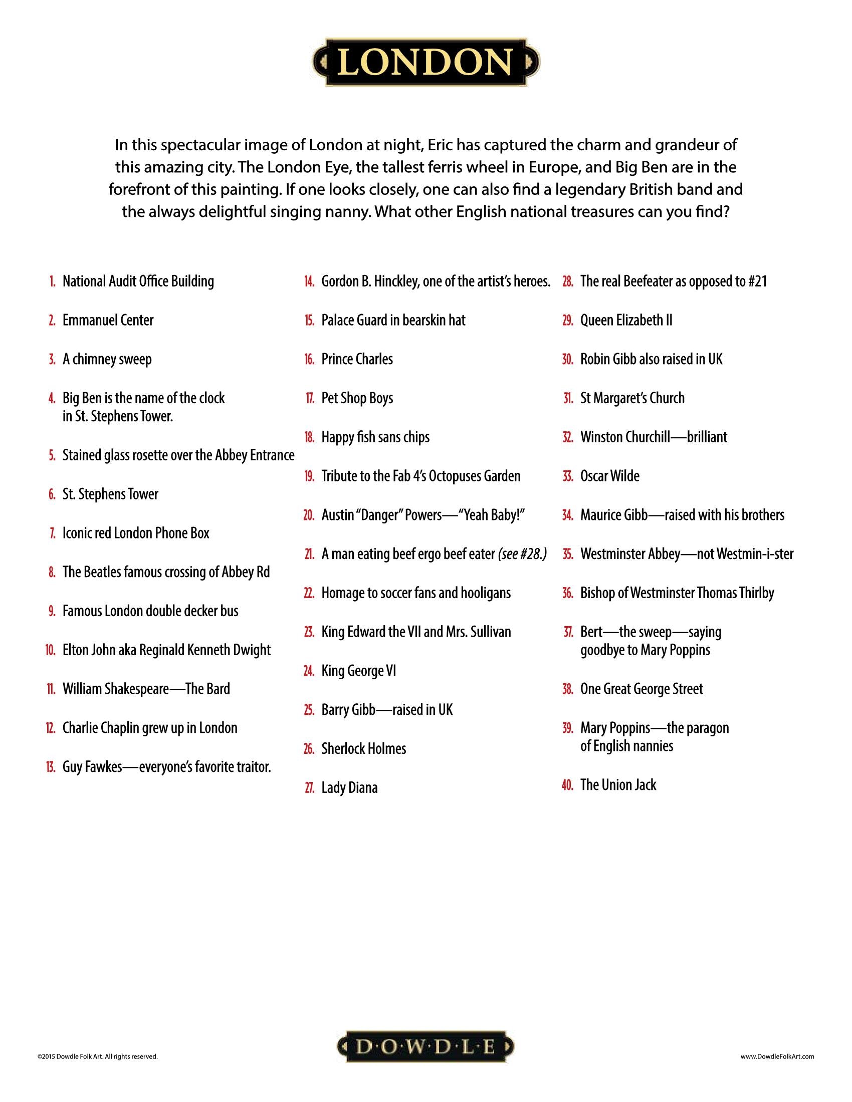 London Canvas Gallery Wrap