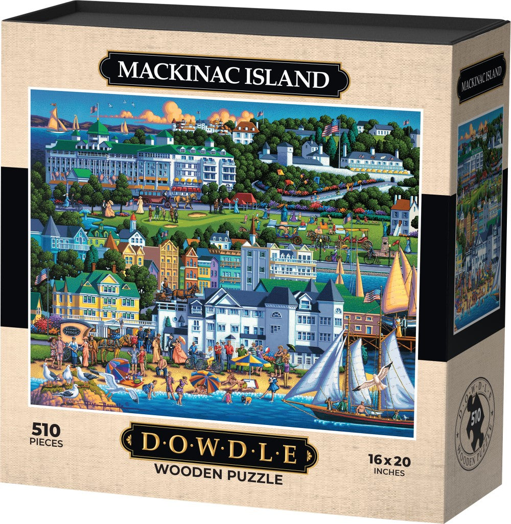 Mackinac Island - Wooden Puzzle