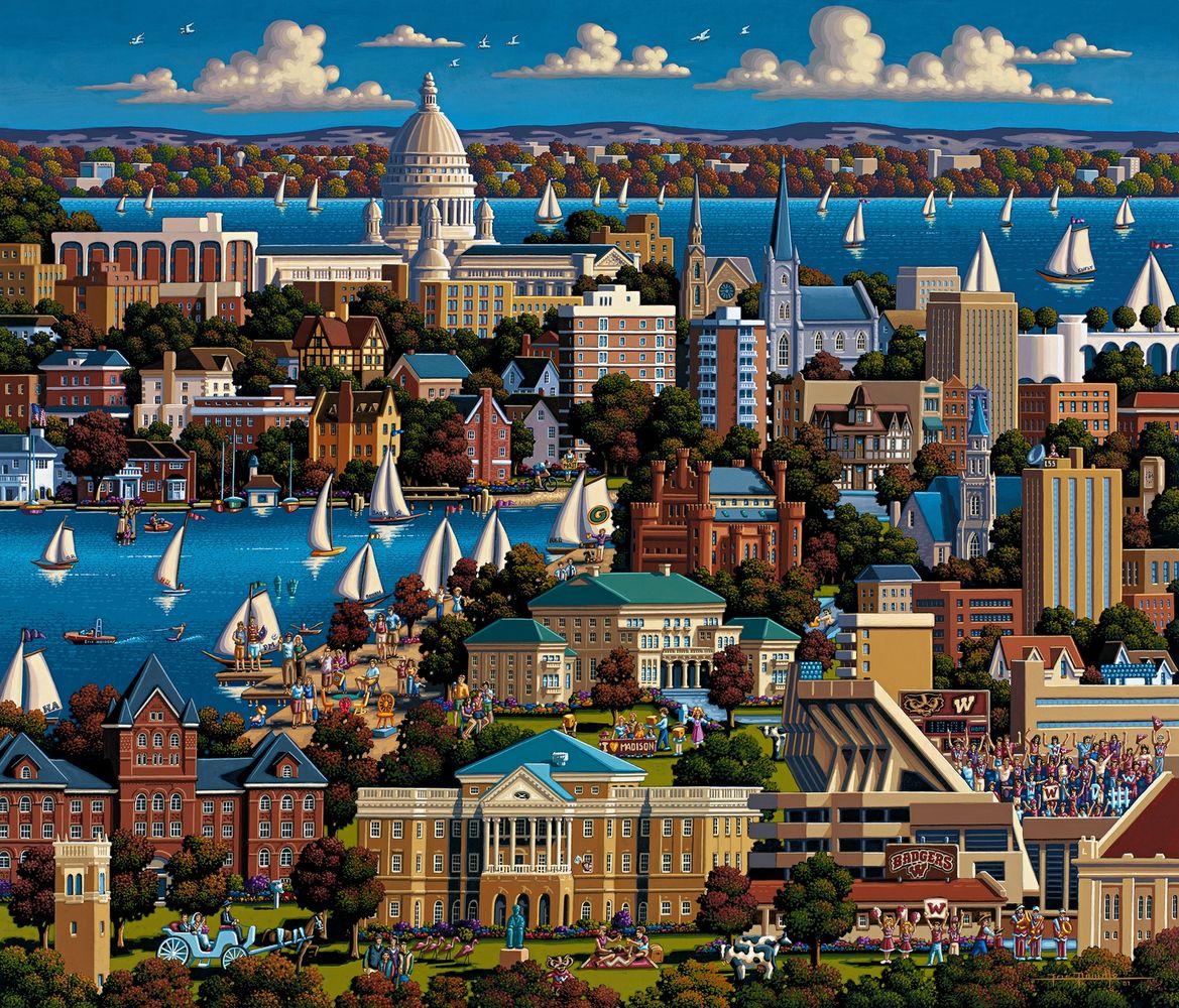 Madison - Wooden Puzzle