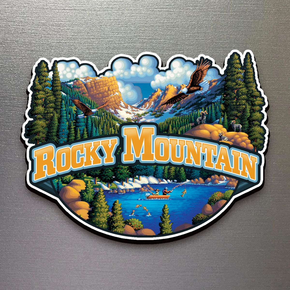 Rocky Mountain National Park - Magnet