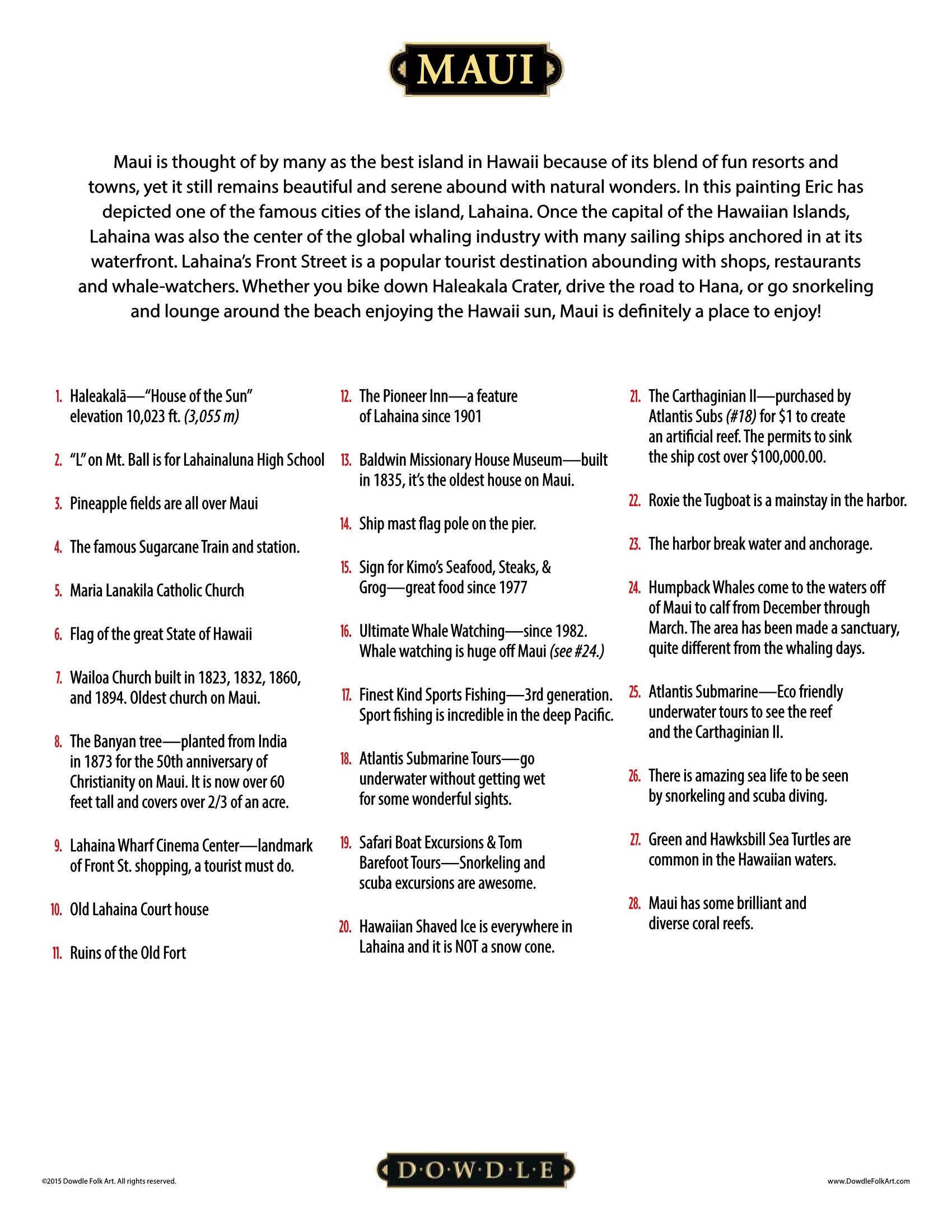 Maui Canvas Gallery Wrap